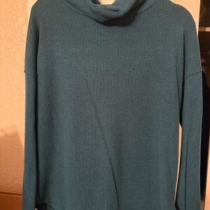 Dark green sweater